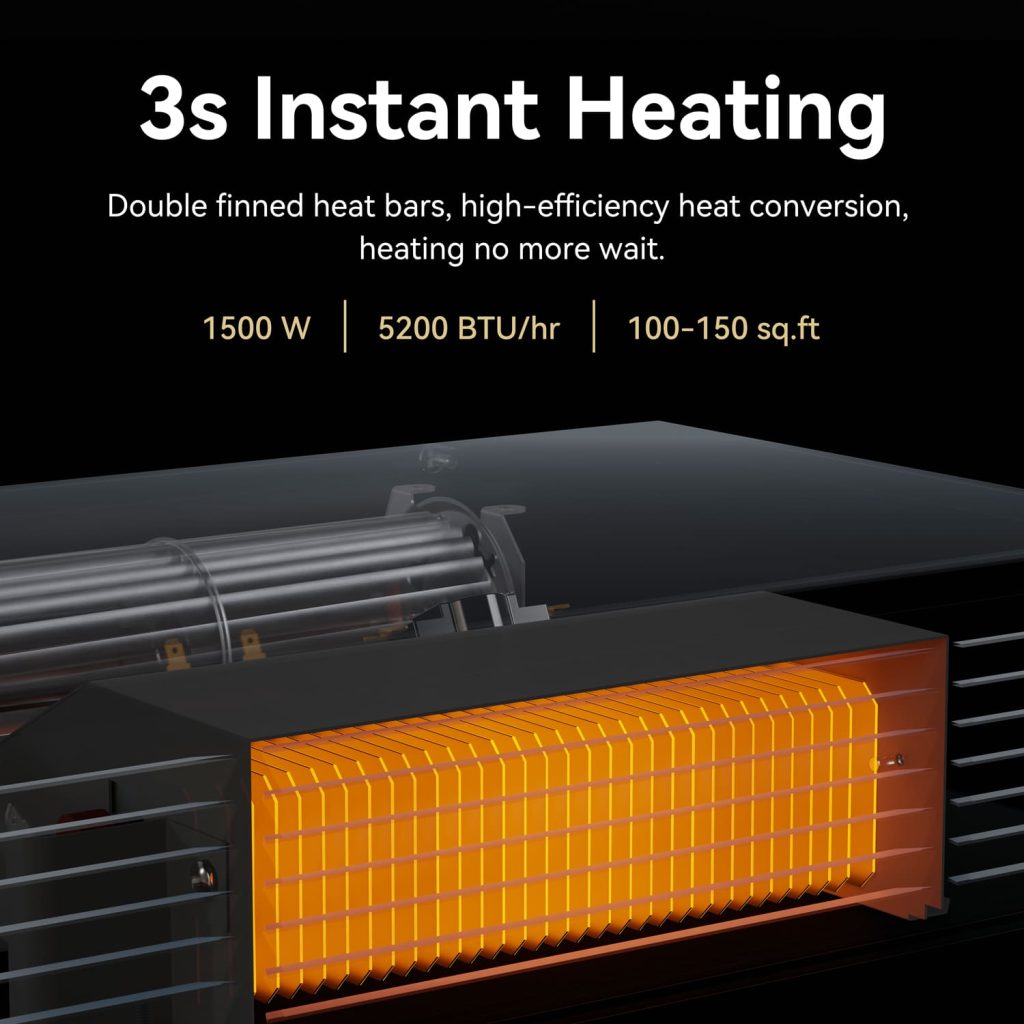 AIREPUSH kickspace heaters Kickspace Heater